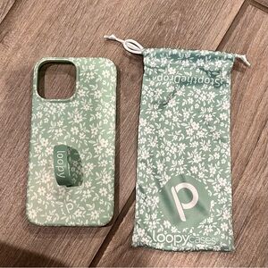 iPhone 13 Pro Max “Sage Floral” Loopy Case